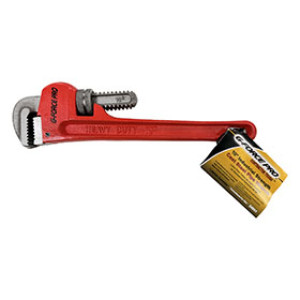 G-FORCE 24051 10" STEEL PIPE WRENCH I-BEAM HANDLE