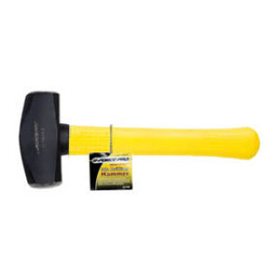 G-FORCE 21136 3 LB HAND DRILLING HAMMER FIBERGLASS HANDLE WITH RUBBER GRIP