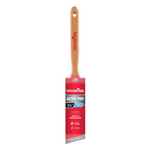 WOOSTER 4174 1-1/2" ULTRA/PRO FIRM NYLON & POLYESTER ANGLE SASH PAINT BRUSH