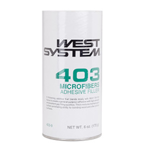 WEST SYSTEM 403-9 MICROFIBERS ADHESIVE FILLER