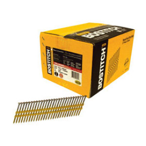 BOSTITCH RH-S8DR113HDG PLASTIC COL FRM NAIL 2-3/8"X.113" . RING SHANK HDG 5M/BX