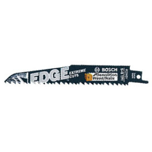 BOSCH RDN6V 6" 5/8 TPI EDGE RECIPROCATING SAW BLADE WOOD/NAIL DEMOLITION 5PK
