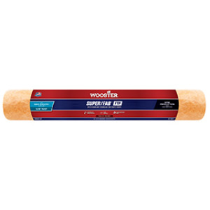 WOOSTER RR923 18" X 3/8" SUPER/FAB FTP SHED-RESISTANT KNIT ROLLER COVER