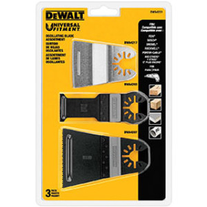 DEWALT DWA4231 OSCILLATING SCRAPER WIDE CUT BLADE COMBO 3-PACK