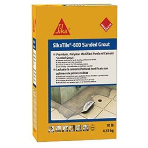 SIKATILE 800 828484 10LB BRIGHT WHITE PREMIUM DUSTLESS SANDED FLOOR GROUT