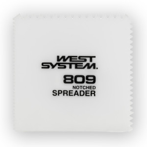 WEST SYSTEM 809 REUSABLE NOTCHED SPREADER