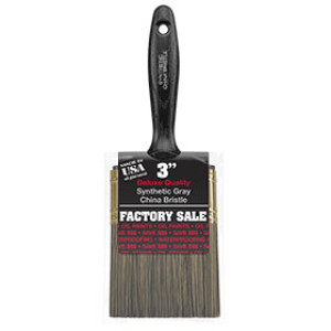 WOOSTER FACTORY SALE Z1101-3 3" GRAY CHINA BRISTLE VARNISH BRUSH SQUARE TRIM