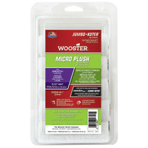 WOOSTER RR514 4-1/2" X 5/16" JUMBO-KOTER MICRO PLUSH MICROFIBER ROLLER 10-PACK
