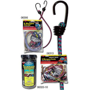 KEEPER 06025 24" ELASTIC PREMIUM BUNGEE STRETCH CORD HEAVY GAUGE STEEL HOOKS