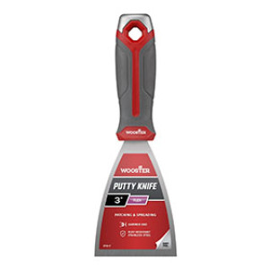 WOOSTER 8752 3" STAINLESS STEEL FLEXIBLE BLADE PUTTY KNIFE