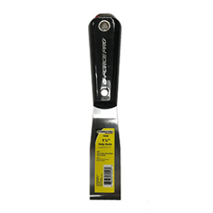 G-FORCE 1-1/4" STIFF PUTTY KNIFE NYLON-GRIP HAMMER HEAD