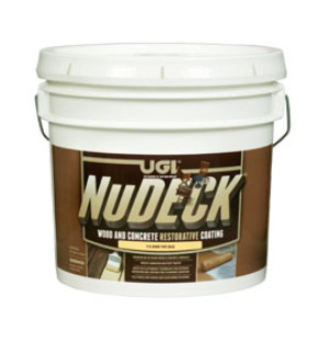 UGL NUDECK 831815 176 DARK TINT BASE WOOD AND CONCRETE RESTORATIVE COATING