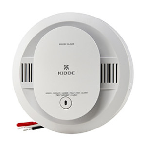 KIDDE DETECT 21031482 HARDWIRED SMOKE ALARM WITH AA BATTERY BACKUP
