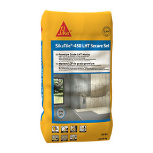 SIKATILE 400 50LB GREY PROFESSIONAL LARGE & HEAVY POLYMER-MODIFIED TILE MORTAR