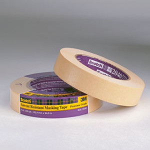 3M 2040 48MM X 5M SCOTCH SOLVENT RESISTANT MASKING TAPE TAN/BEIGE