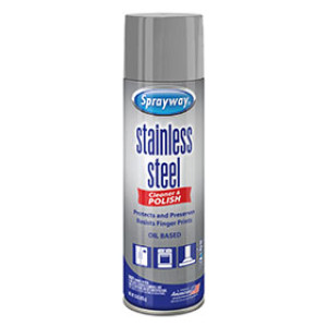 SPRAYWAY SW841R 15 OZ OIL-BASED STAINLESS STEEL SPRAY CLEANER