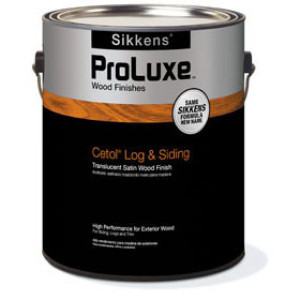 PROLUXE SIKKENS 366084 LOG & SIDING BUTTERNUT EXT WOOD FINISH SIK42072