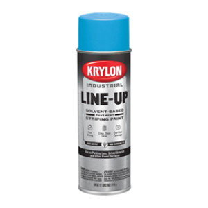 KRYLON K00830208 18 OZ HANDICAP BLUE LINE-UP SOLVENT-BASED STRIPING PAINT