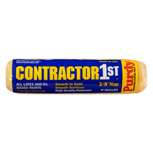 PURDY 144688092 9" X 3/8" CONTRACTOR 1ST POLYESTER PAINT ROLLER COVER REFILL