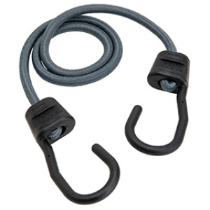 KEEPER 06077 32" ULTRA BUNGEE CORD WITH STEEL CORE VINYL COATED HOOKS - BULK