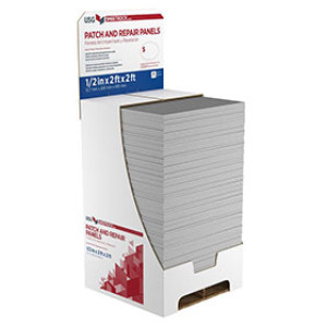 USG 141133-076 1/2" X 2' X 2' DRYWALL INTERIOR PATCH AND REPAIR PANEL