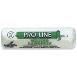 ARROWORTHY 9FL10 9" X 1-1/4" PRO 100% MERINO LAMBSKIN ROLLER COVER AAA QUALITY