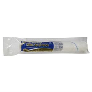 ARROWORTHY 14MFR2 14" X 1/4" NAP WHITE MICROFIBER NO-CAP ROLLER COVER