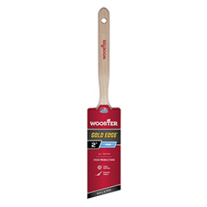 WOOSTER 5231 2" GOLD EDGE FIRM CT POLYESTER ANGLE SASH PAINT BRUSH
