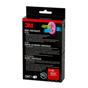 3M 2097P2-DC PERFORMANCE ODOR AND PARTICULATE P100 RESPIRATOR FILTERS 2PK