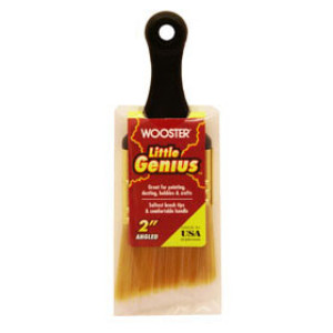 WOOSTER Q3222 2" LITTLE DIPPER SOFT POLYESTER ANGLE SHORT HANDLE BRUSH