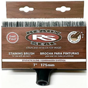 READY SEAL 407 7" SYNTHETIC BLEND FLAT STAINING BRUSH