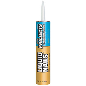 LIQUID NAILS LNP704 407679 28 OZ PROJECTS AND FOAMBOARD LATEX ADHESIVE