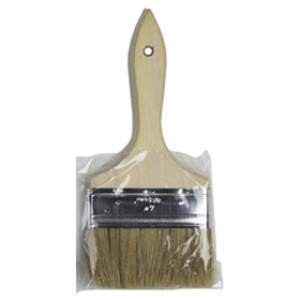 PAINT-FORCE 33340 4" 2X WHITE BRISTLE CHIP BRUSH (DOUBLE THICK)