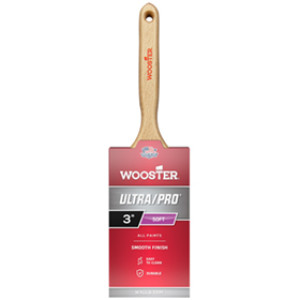 WOOSTER 4172 3" ULTRA/PRO SOFT 100% NYLON FLAT SASH PAINT BRUSH