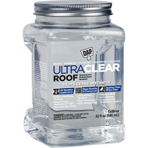 DAP 7079818396 32 OZ 6PK ULTRA CLEAR ROOF SEALANT