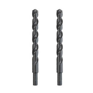 BOSCH BL2132 5/64" X 2" FRACTIONAL JOBBER LENGTH BLACK OXIDE DRILL BITS (2CD)