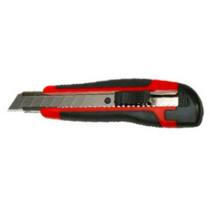 ALLPRO 80119 8PT 18MM ERGO SNAP OFF BLADE KNIFE WITH 1 BLADE