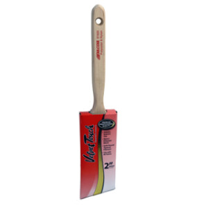 VELVET TOUCH 61620 2" BURGUNDY/WHITE SOLID ANGULAR SASH BRUSH