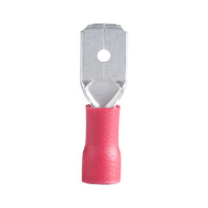 GARDNER BENDER 20-141M DISCONNECT MALE #22-#18 AWG INSULATED RED 18PCS/CLAM