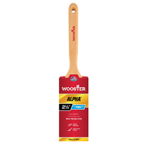 WOOSTER 4232 2-1/2" ALPHA FIRM MICRO TIP FLAT SASH PAINT BRUSH