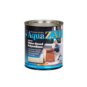 UGL AQUA ZAR 832675 MATTE INTERIOR CRYSTAL CLEAR WATER BASE POLYURETHANE