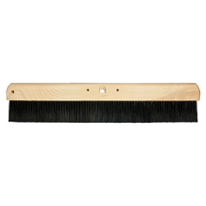 KRAFT CC165-01 24" WOOD CONCRETE FINISH BROOM PLASTIC BRISTLES WITH HANDLE