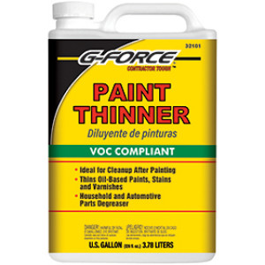G-FORCE PAINT THINNER PLASTIC BOTTLE VOC COMPLIANT
