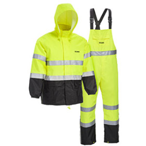 WEST CHESTER B44531/L LARGE BOSS ANSI CL-3 HI-VIS RAINSUIT