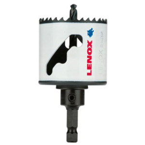 LENOX 1772729 24A 1-1/2" ARBORED BI-METAL SPEED SLOT HOLE SAW CLAMSHELL