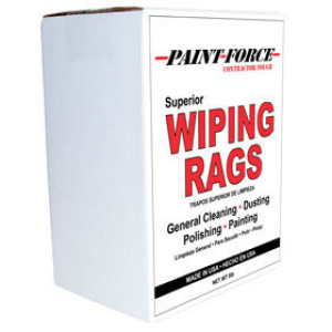 PAINT-FORCE 36120 100% COTTON 4 LB WASHED WHITE KNIT RAGS