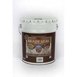 READY SEAL 525 DARK WALNUT EXTERIOR WOOD STAIN AND SEALER PAIL