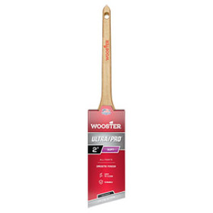WOOSTER 4167 2" ULTRA/PRO SOFT 100% NYLON THIN ANGLE RATTAIL PAINT BRUSH