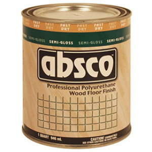 ABSOLUTE 89624 FAST DRY POLYURETHANE SEMIGLOSS FLOOR FINISH
