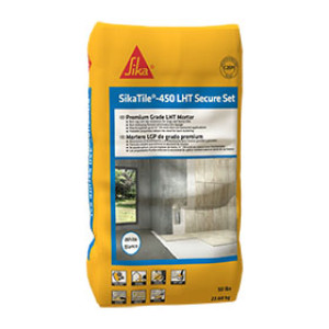 SIKATILE 450 50LB WHITE PREMIUM LARGE & HEAVY POLYMER-MODIFIED TILE MORTAR